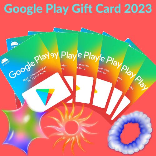 New Google Play Gift Card-2023