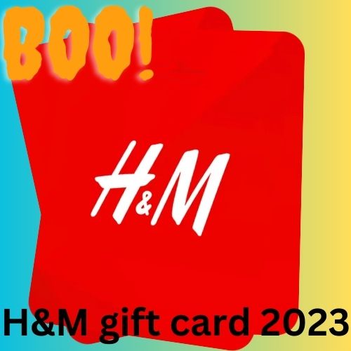 New H&M gift card-2023