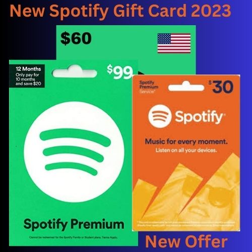 New Spotify Gift Card-2023