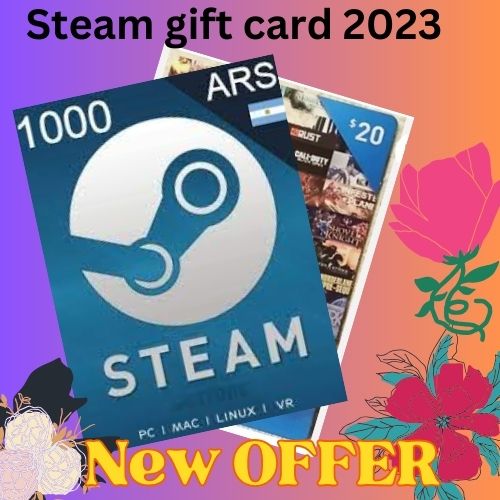 New Steam Gift Card-2023