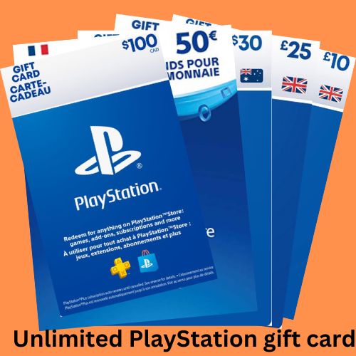 New PlayStation Gift Card-2023